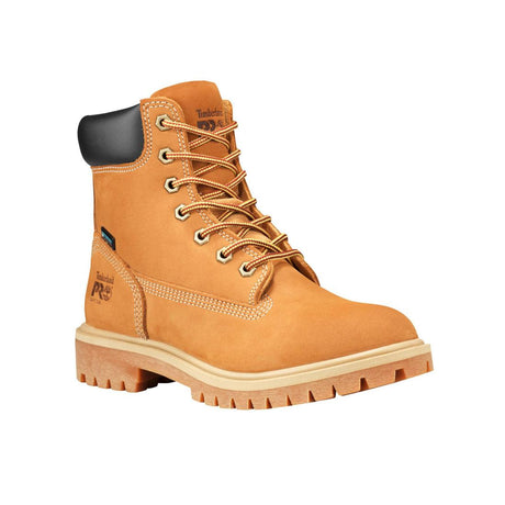 Timberland Pro-Women's 6 In Direct Attach Waterproof Ins 200G Wheat-Steel Toes-9