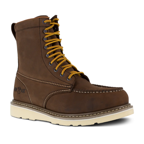 Reinforcer Steel-Toe 8 inch Work Boot Brown