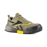 Lavante Trail 2 Work Athletic Composite Toe Army Green, Black, and Yellow