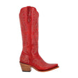 Women’s Durango Crush Tall Western Boot Crimson Red DRD0472 Profile View