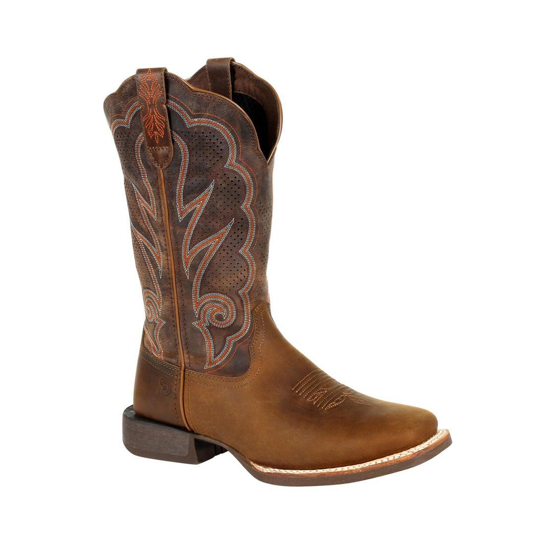 Women’s Durango Lady Rebel Pro Cognac Ventilated Western Boot DRD0376 Side View