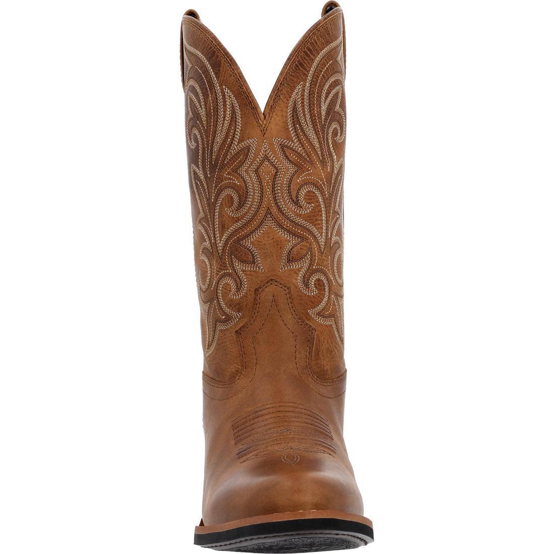 Women’s Durango Shyloh Caramel Western Boot DRD0475 Heel View