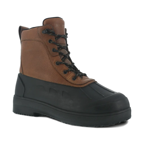 Compound Composite-Toe Rubber Vamp Work Boot Black Brown