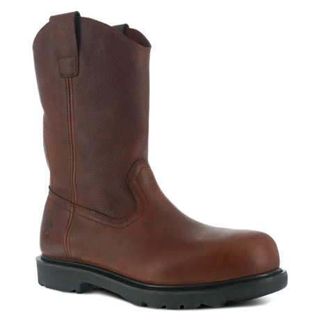 Hauler Composite-Toe 11 Inch Wellington Work Boot Brown