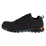 Sublite Cushion Composite-Toe Athletic Work Shoe Black/Orange