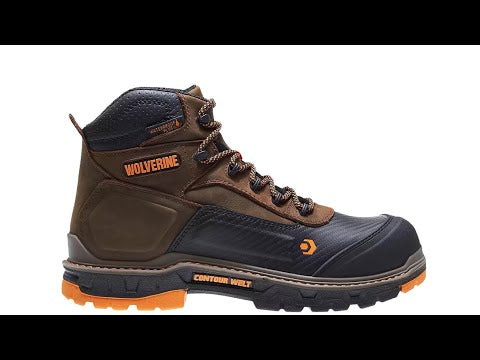 Wolverine Overpass Botas de Trabajo para Hombre W10717 Steel Toes